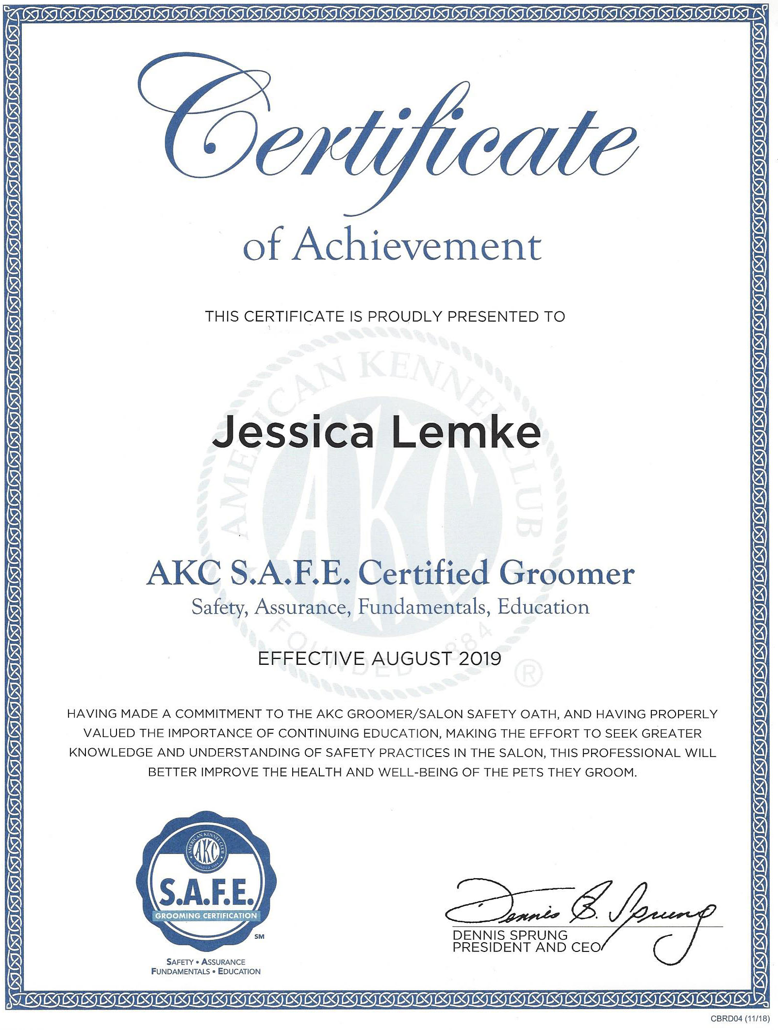 About Jessica Grooming By Jessica